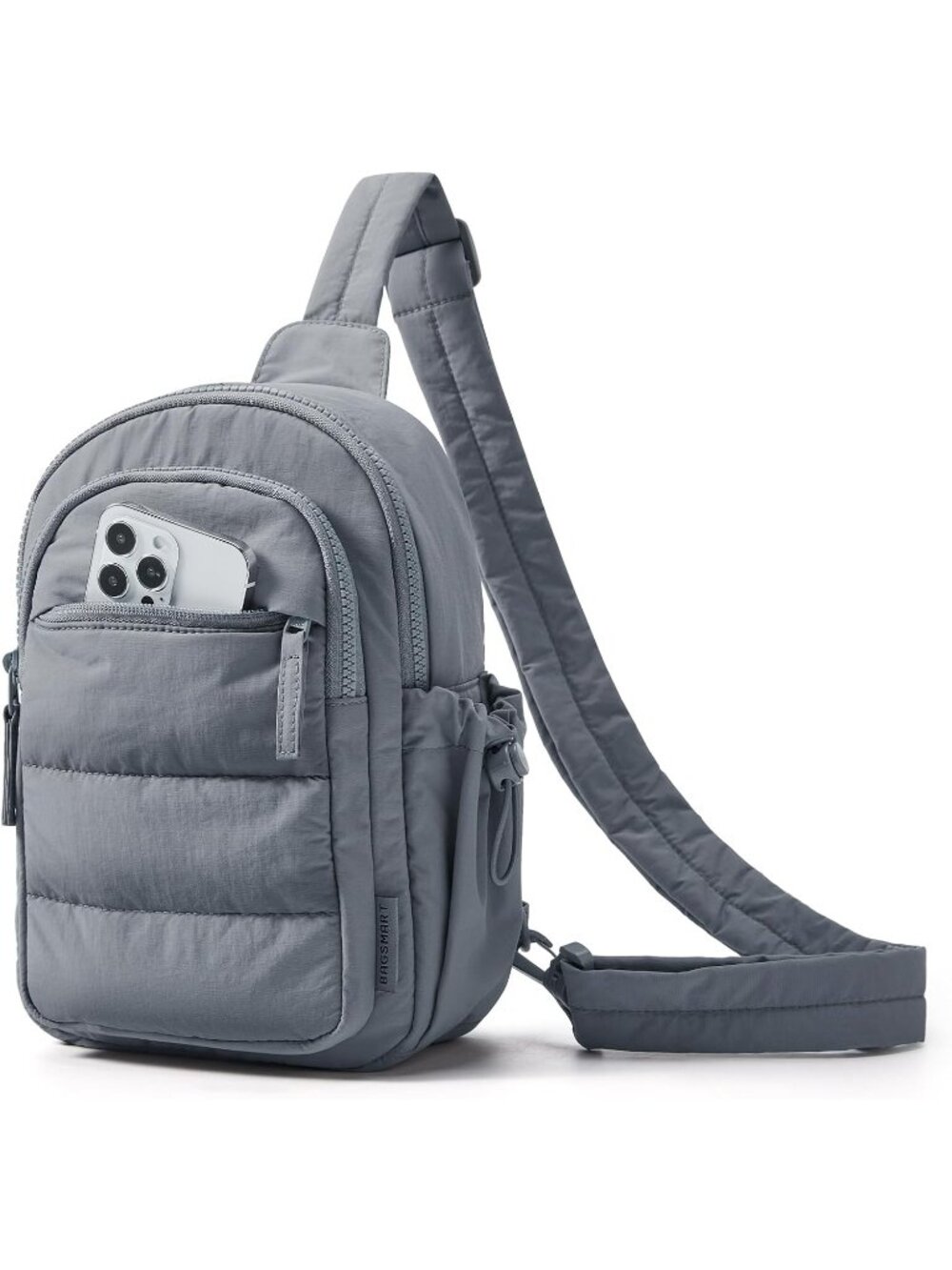 〽️Women's Grey Hobo Purse Puffer Small Sling Fanny Pack Travel Crossbody Bag